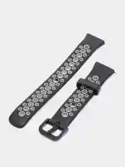 Серый ремешок для Huawei / Honor band 7 силиконовый спортивный браслет