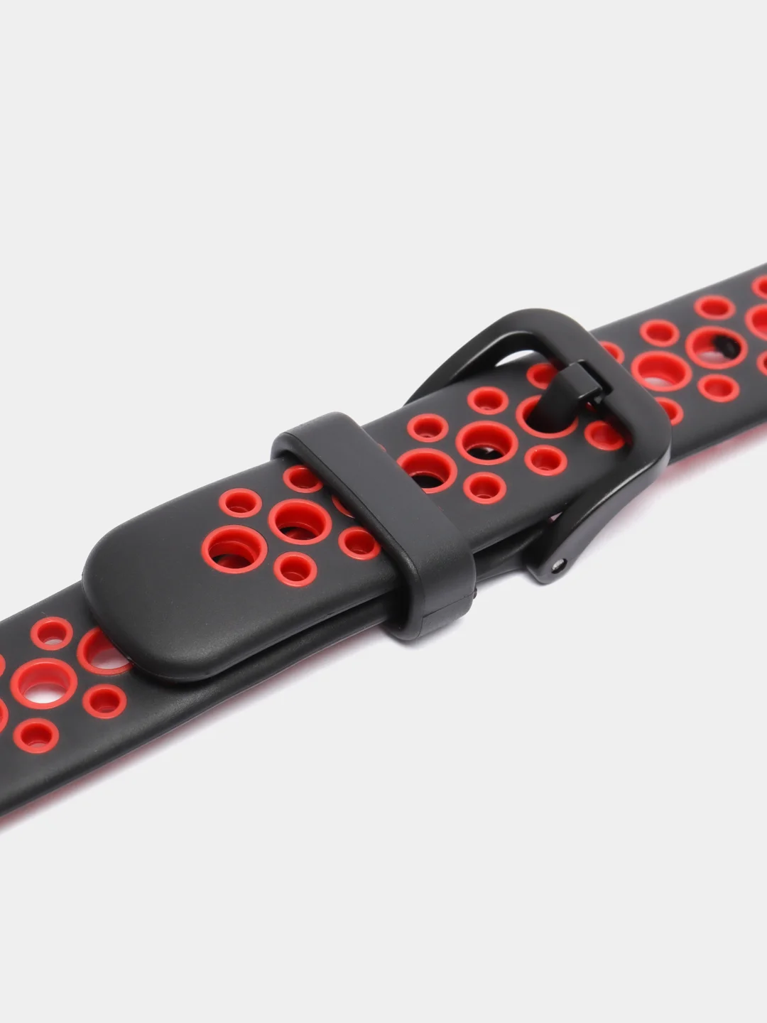 Красный ремешок для Huawei / Honor band 7 силиконовый спортивный браслет