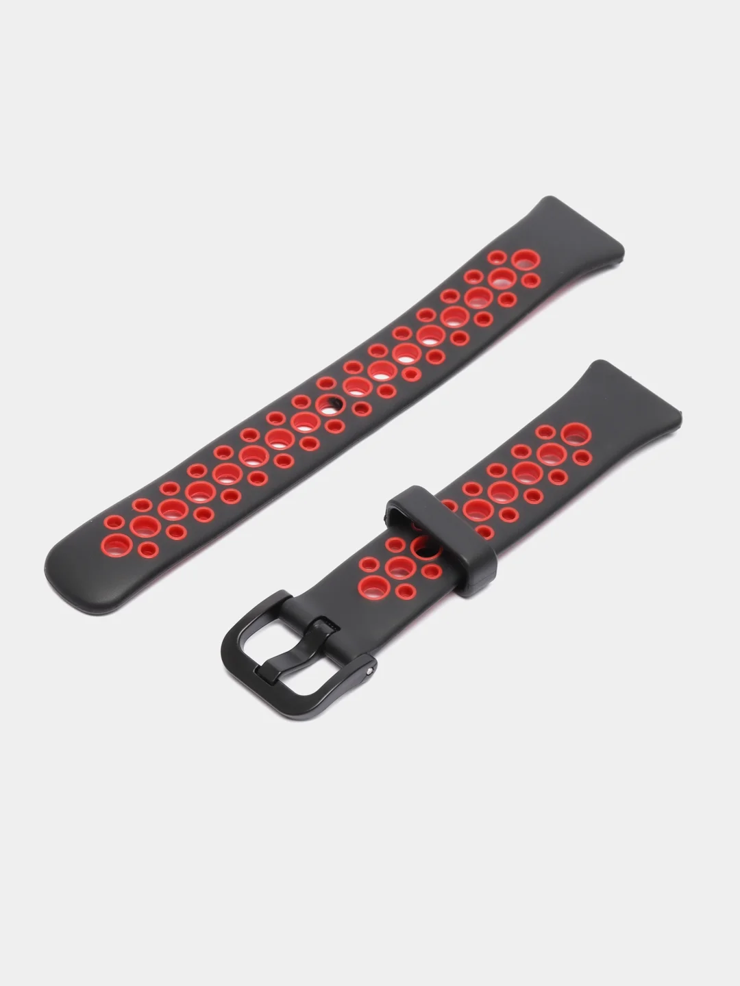 Красный ремешок для Huawei / Honor band 7 силиконовый спортивный браслет