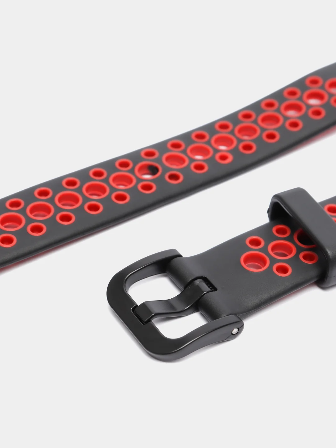 Красный ремешок для Huawei / Honor band 7 силиконовый спортивный браслет