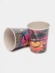 Синий стакан бумажный на хэллоуин Halloween party, 250 мл, 6 шт