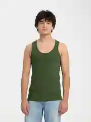 Зеленый майка мужская