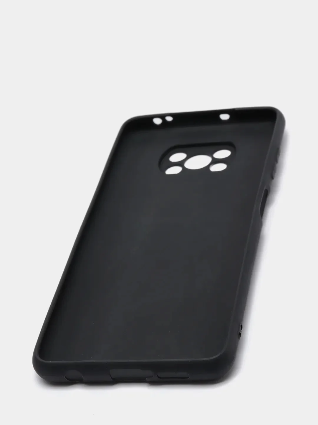 Угольный чехол Xiaomi Poco X3 (NFC) / X3 Pro, силиконовый, цветной, матовый