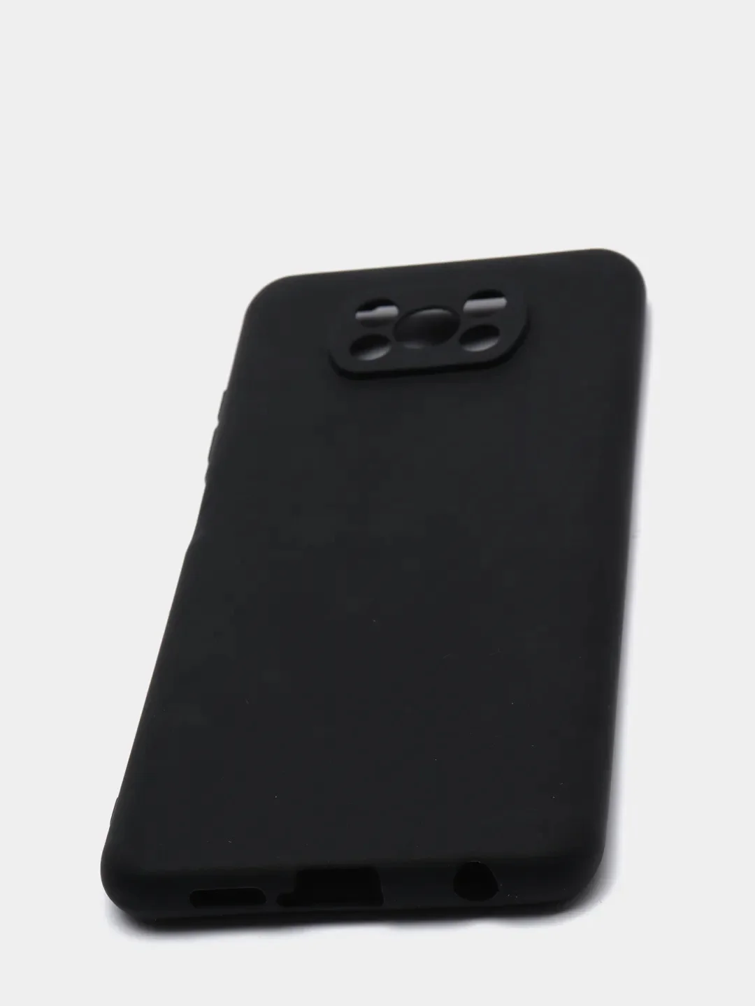 Угольный чехол Xiaomi Poco X3 (NFC) / X3 Pro, силиконовый, цветной, матовый