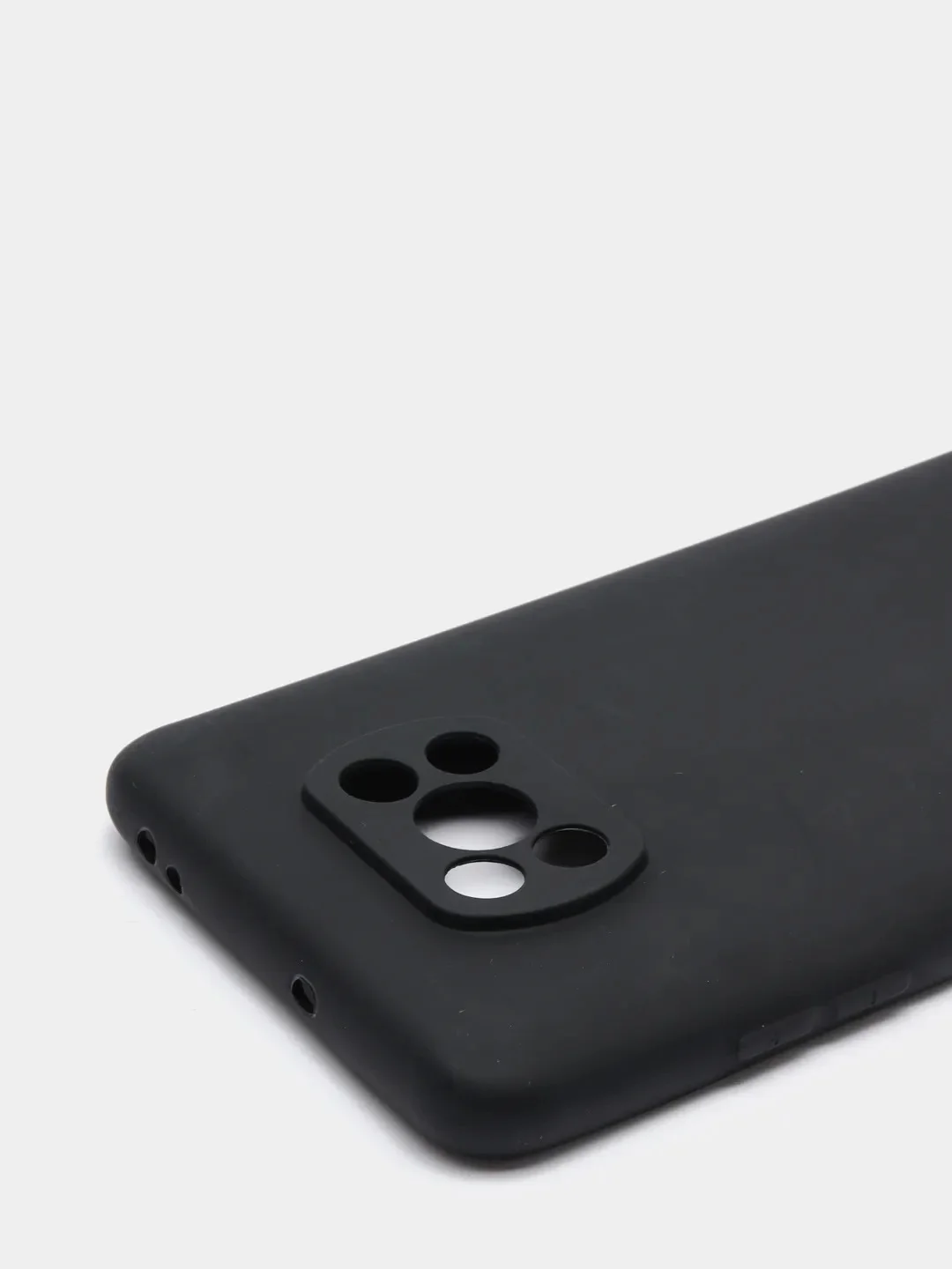 Угольный чехол Xiaomi Poco X3 (NFC) / X3 Pro, силиконовый, цветной, матовый