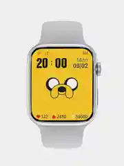 Серый умные часы Smart Watch X8 Pro, 45 мм,подарок на 8 марта