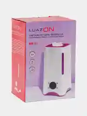 Увлажнитель воздуха Luazon LHU-07, ультразвуковой, 25 Вт, 3 л, 30 м2, бело-сиреневый