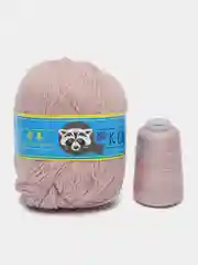 Карамельный пряжа пух норки/пряжа