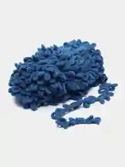 Синий пряжа Alize Puffy Fine