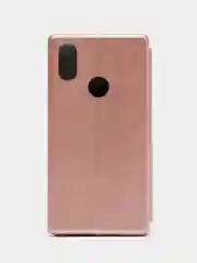 Розовый чехол-книжка на Xiaomi Mi 8, Mi 8 lite, Mi 8 SE, из экокожи, с карманом для карт