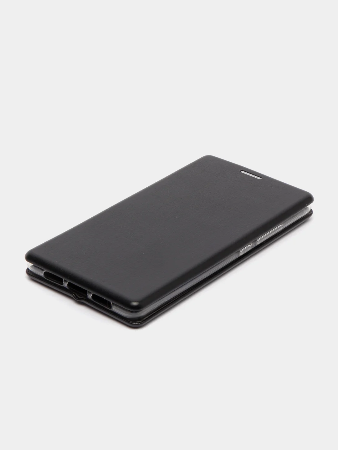 Черный чехол-книжка на Xiaomi Mi 8, Mi 8 lite, Mi 8 SE, из экокожи, с карманом для карт