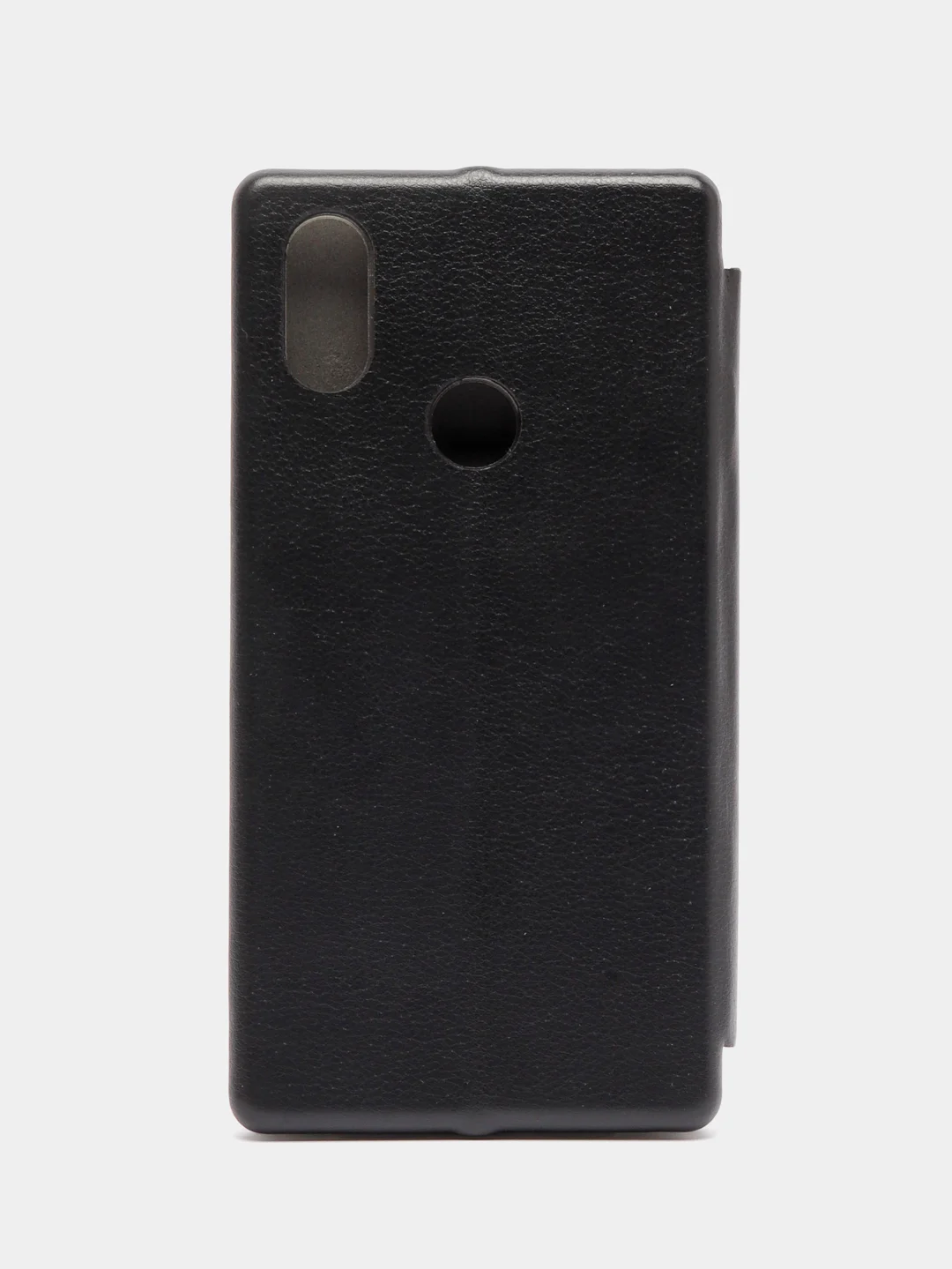 Черный чехол-книжка на Xiaomi Mi 8, Mi 8 lite, Mi 8 SE, из экокожи, с карманом для карт