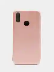Розовый чехол книжка из эко кожи с карманом на Samsung A5, A6, A8 Plus 2018, A10S, A107 2019
