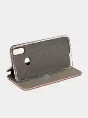 Розовый чехол книжка из эко кожи с карманом на Samsung A5, A6, A8 Plus 2018, A10S, A107 2019