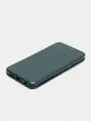 Зеленый чехол книжка из эко кожи с карманом на Samsung A5, A6, A8 Plus 2018, A10S, A107 2019