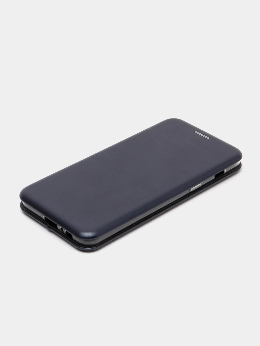 Темно-синий чехол книжка из эко кожи с карманом на Samsung A5, A6, A8 Plus 2018, A10S, A107 2019