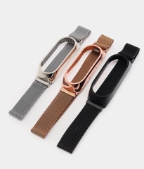 Металлический ремешок для смарт часов  Xiaomi Mi Band 5, 6