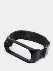 Золотой металлический ремешок для смарт часов  Xiaomi Mi Band 5, 6