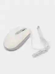 Белый бесшумная проводная компьютерная мышь Smartbuy One SBM-280
