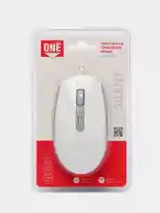 Белый бесшумная проводная компьютерная мышь Smartbuy One SBM-280