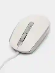 Белый бесшумная проводная компьютерная мышь Smartbuy One SBM-280