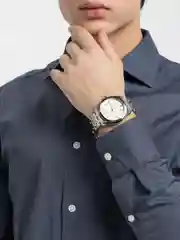 Серебряный наручные часы мужские