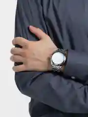 Серебряный наручные часы мужские