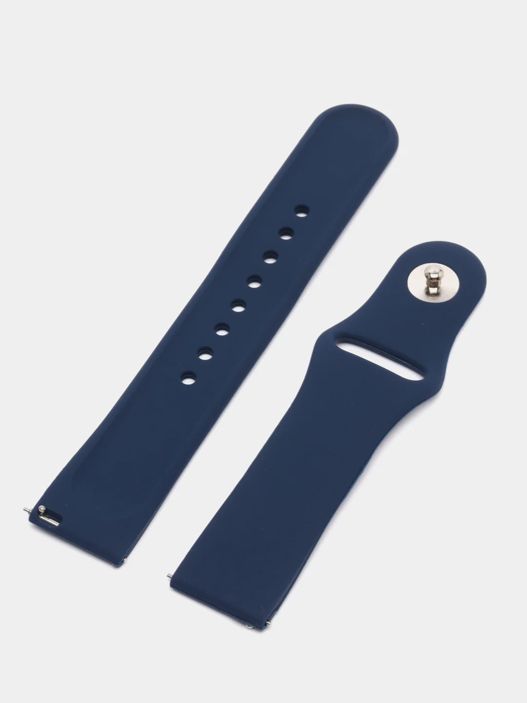 Темно-синий ремешок для часов Xiaomi AmazFit Bip / Samsung Galaxy Watch Active, 20мм , универсальный