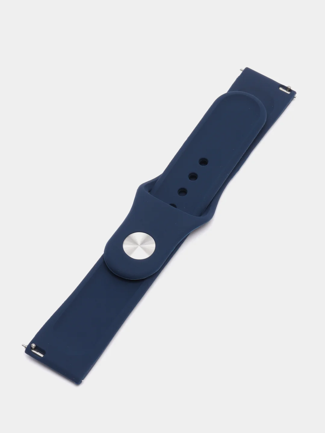 Темно-синий ремешок для часов Xiaomi AmazFit Bip / Samsung Galaxy Watch Active, 20мм , универсальный