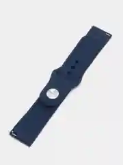 Темно-синий ремешок для часов Xiaomi AmazFit Bip / Samsung Galaxy Watch Active, 20мм , универсальный