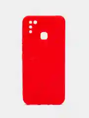Алый чехол с отделением для пластиковой карточки INFINIX HOT 10 LITE