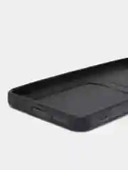 Черный чехол TECNO CAMON 18 / CAMON 18P с защитой камеры и карманом для пластиковой карты