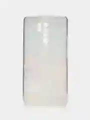 Бордовый силиконовый чехол на Xiaomi Redmi 9 / Сяоми Редми 9 прозрачный, с рисунком, защита камеры