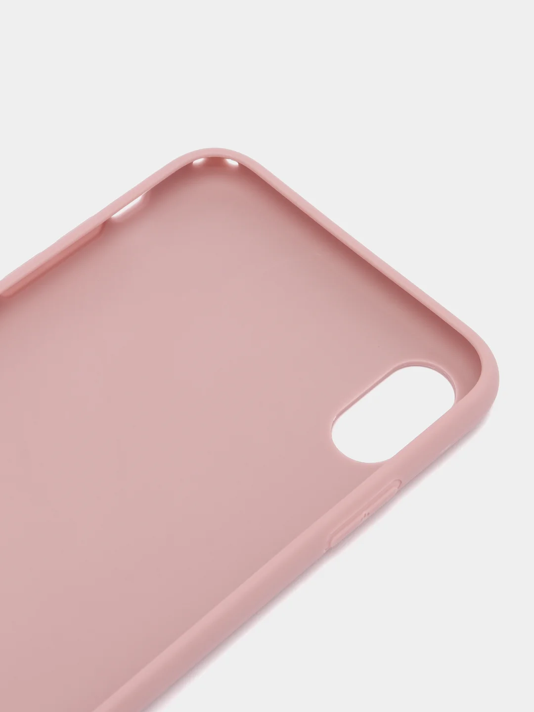Бежевый чехол для Apple iPhone XS Max силиконовый