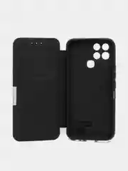 Тёмно-серый чехол-книжка для INFINIX Smart 6