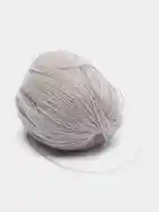 Серый меланж пряжа пух норки/пряжа