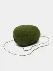Зеленый пряжа пух норки/пряжа
