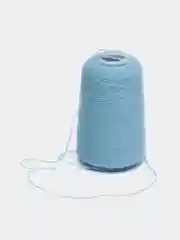 Голубой пряжа пух норки/пряжа