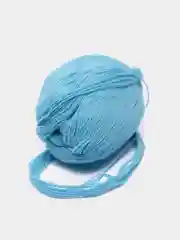 Голубой пряжа пух норки/пряжа