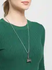 Серебряный кулон женский, стильный