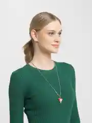 Голубой кулон женский, стильный