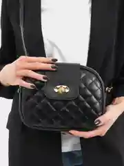 Черный сумка женская кросс-боди, через плечо