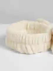 Молочный повязка на голову OMG косметическая, мягкая с бантом