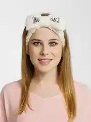 Молочный повязка на голову OMG косметическая, мягкая с бантом