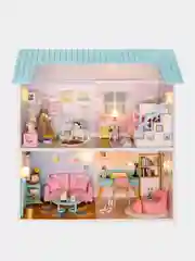 Интерьерный конструктор (Румбокс, Кукольный дом) Hobby Day "Мой дом 9 в 1: Моя гостиная"