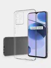 Чехол Realme 9i, Oppo A96 4G прозрачный, силиконовый