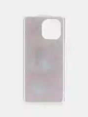Розовый чехол Xiaomi Mi 11 силиконовый, Сяоми Ми 11 с рисунком