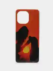 Медный чехол Xiaomi Mi 11 силиконовый, Сяоми Ми 11 с рисунком