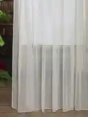 Молочный тюль Вуаль молочная, однотонная, с утяжелителем,разные размеры