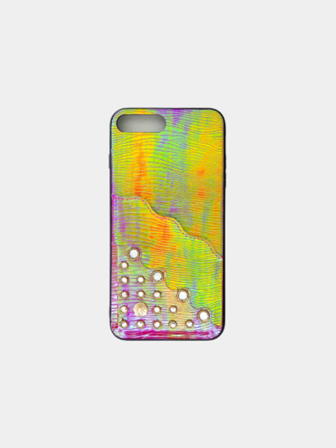 Чехол iPhone 6 / 6s / 7 / 8 / Se 2020 / 7 Plus / 8 Plus кожа,хамелеон,карман для карты